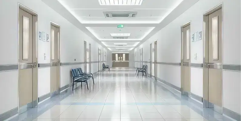 CleaniBot C5 im Krankenhaus