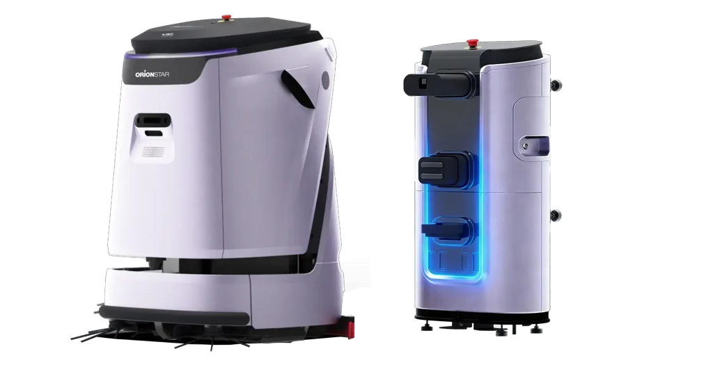 CleaniBot C5 autonomer Reinigungsroboter mit Workstation